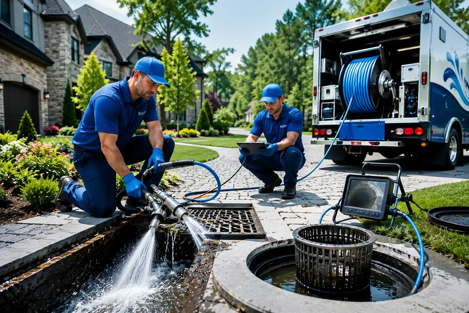 Local outdoor drain cleaning professionals in Townsville, NC